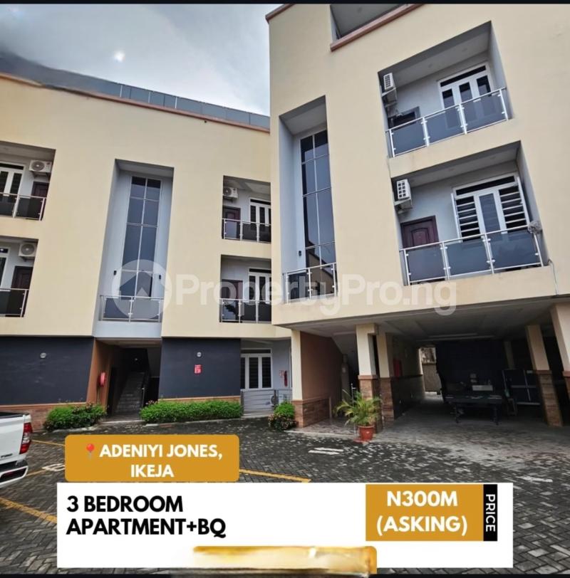 3 bedroom House for sale  Adeniyi Jones Ikeja Lagos
