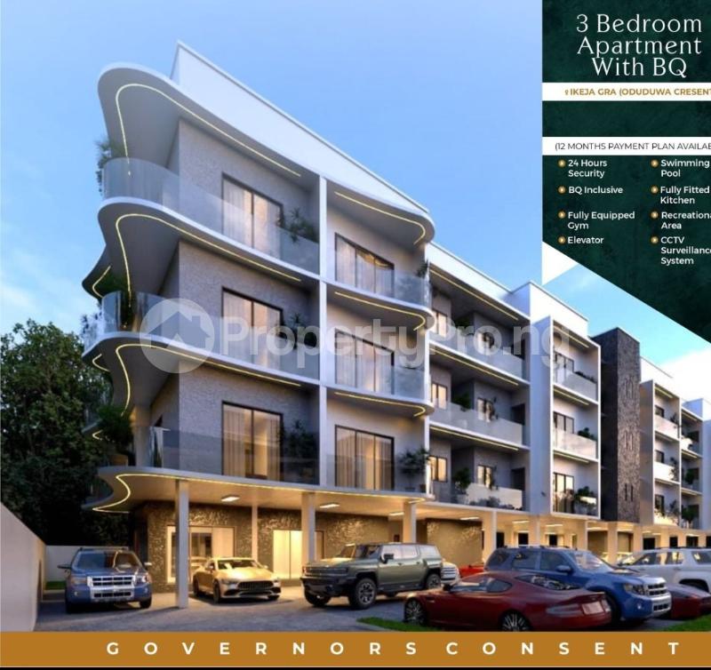 3 bedroom Flat / Apartment for sale Gra Ikeja GRA Ikeja Lagos