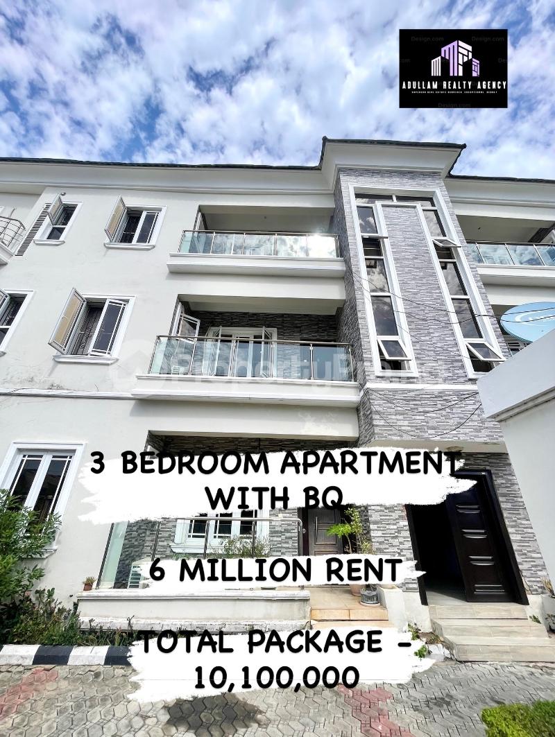 3 bedroom Flat / Apartment for rent Along Lekki Expressway Lekki Lagos