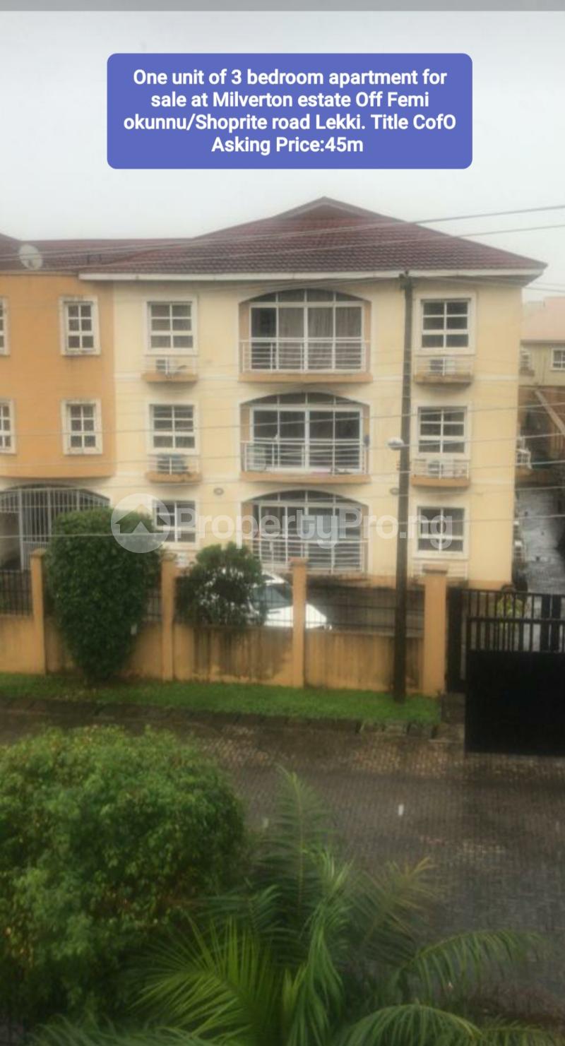 3 bedroom Flat / Apartment for sale Milverton Estate Agungi/shoprite Road Jakande Jakande Lekki Lagos