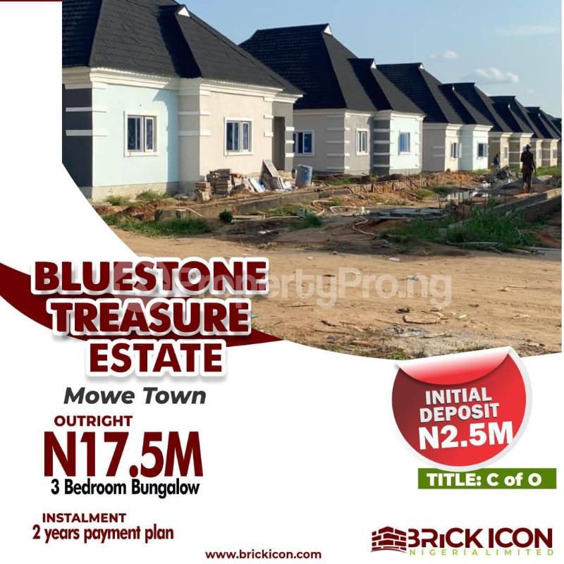 3 bedroom House for sale Mowe Town Road Mowe Obafemi Owode Ogun