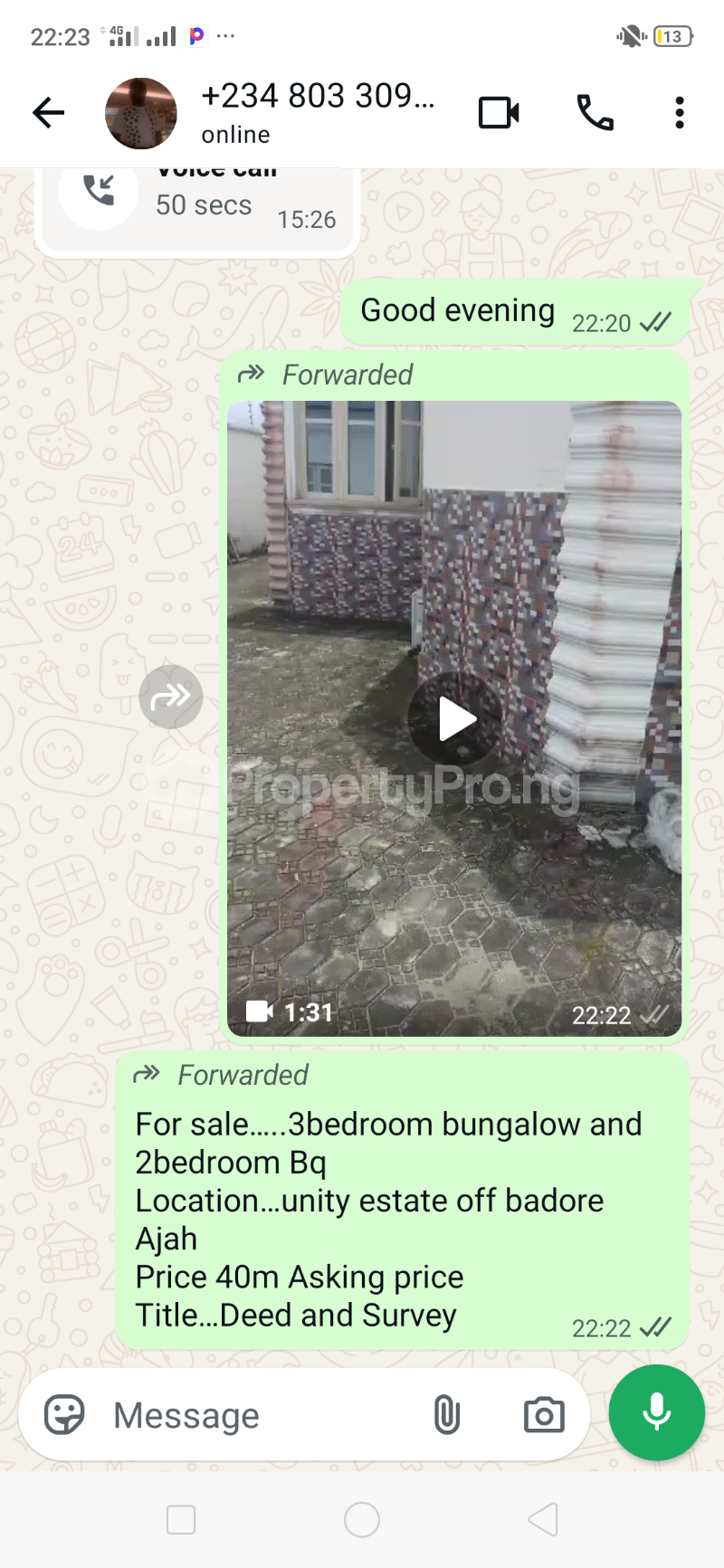 3 bedroom House for sale Unity Estate Badore Ajah Lagos