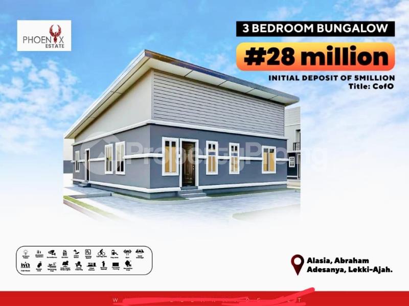 3 bedroom House for sale Abraham adesanya estate Ajah Lagos