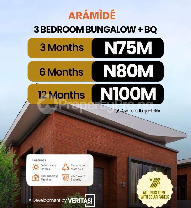3 bedroom House for sale Eleranigbe|eri Lagos & Resort | Eleko Eleranigbe Ibeju-Lekki Lagos