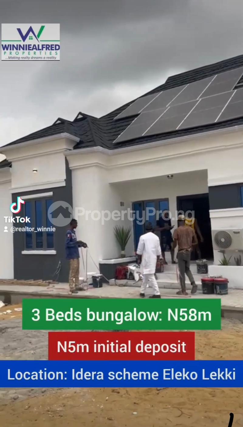 3 bedroom House for sale Eleko Ibeju-Lekki Lagos