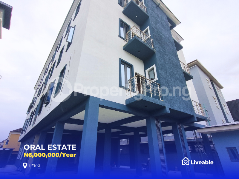 3 bedroom Flat / Apartment for rent Oral Estate, Lekki Oral Estate Lekki Lagos