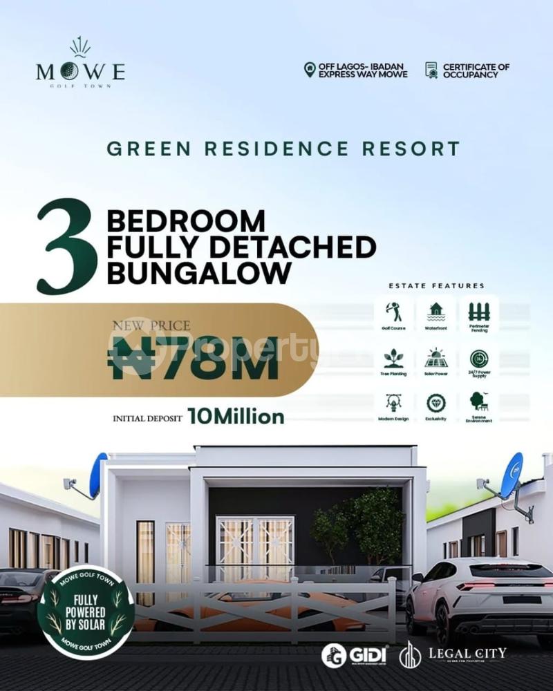 3 bedroom House for sale Mowe Obafemi Owode Ogun - 0