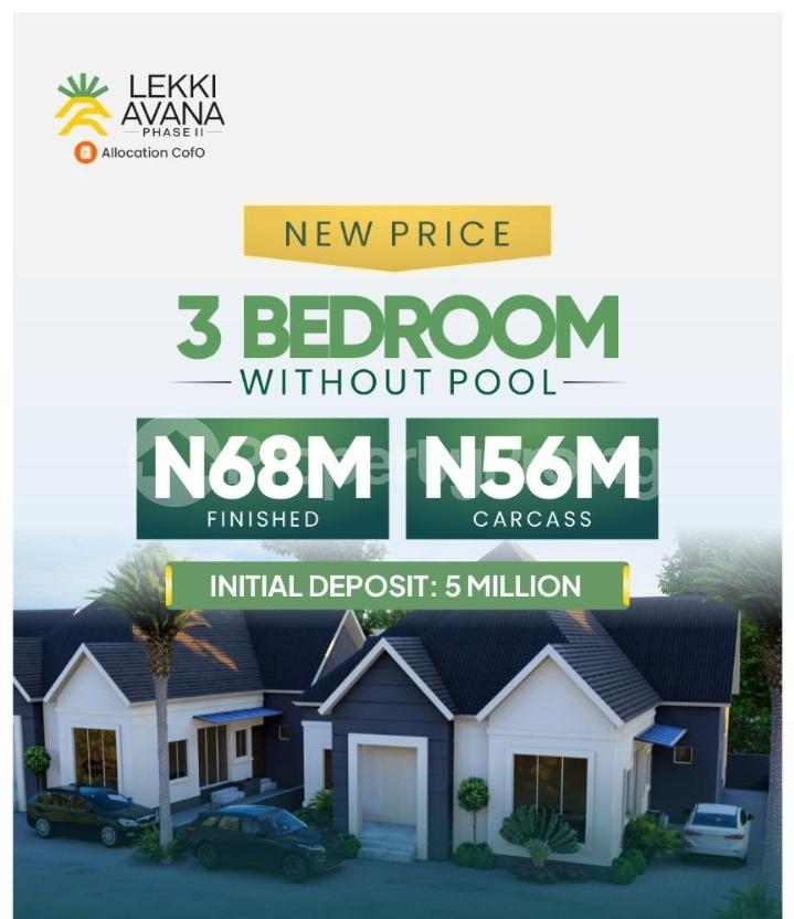 3 bedroom House for sale Eleranigbe Ibeju-Lekki Lagos - 0