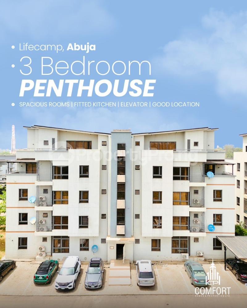 3 bedroom Flat / Apartment for sale Life Camp Abuja