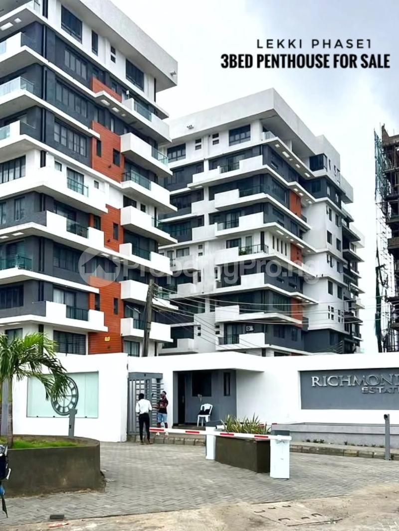 3 bedroom Flat / Apartment for sale Lekki Phase 1 Lekki Lagos