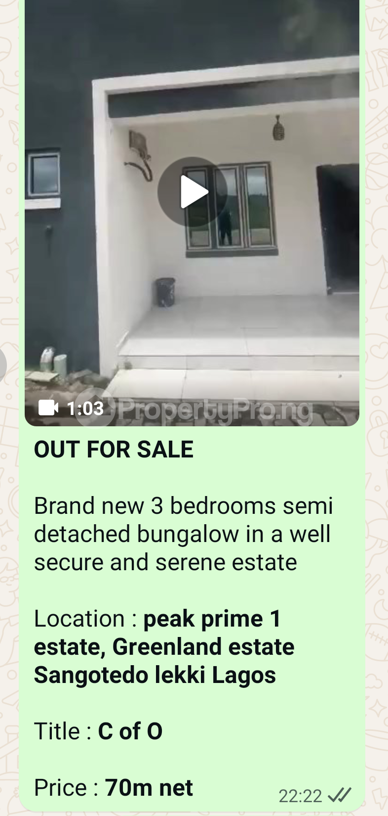 3 bedroom House for sale Greenland Estate Sangotedo Ajah Lagos