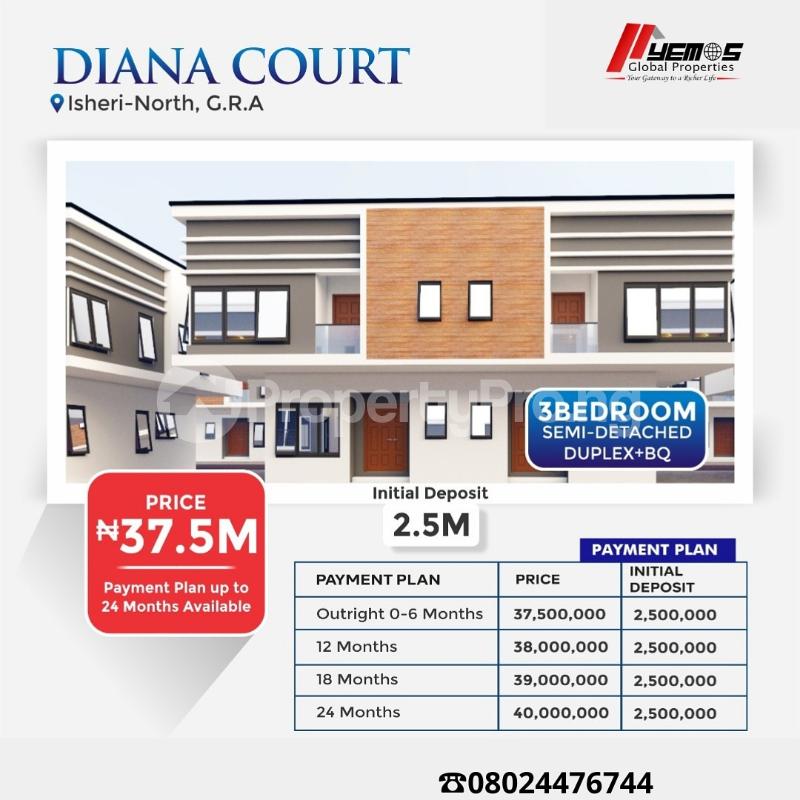 3 bedroom House for sale Isheri North Ojodu Lagos