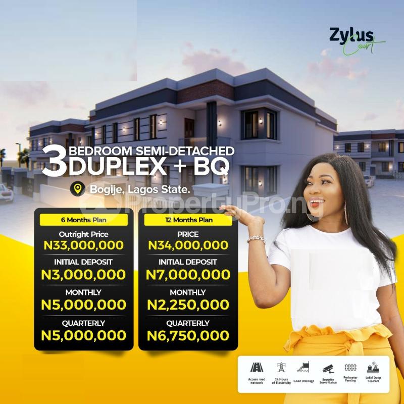 3 bedroom House for sale Bogije Ajah Lagos