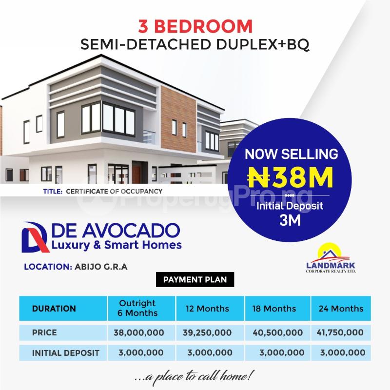 3 bedroom House for sale De Avocado Abijo Ajah Lagos