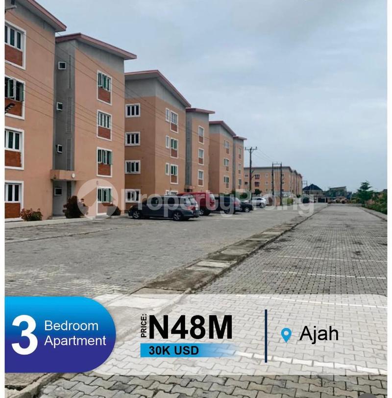 3 bedroom Flat / Apartment for sale Abraham Adesanya Lekki Scheme 2 Ajah Lagos