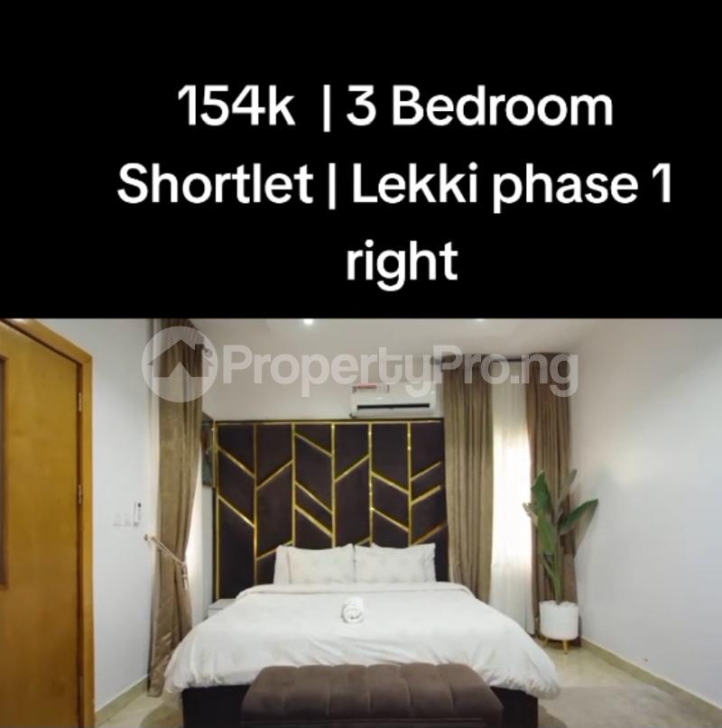 Flat / Apartment for shortlet Lekki Right Lekki Phase 1 Lekki Lagos