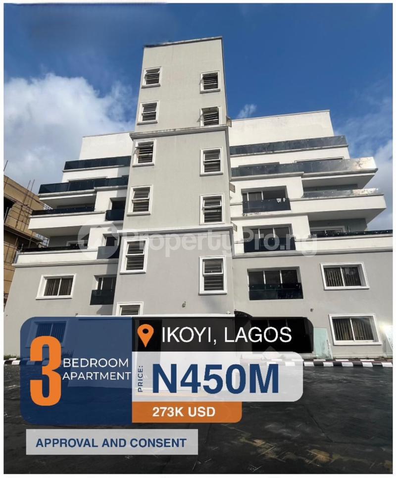 3 bedroom Flat / Apartment for sale Ikoyi Lagos 2nd Avenue Extension Ikoyi Lagos