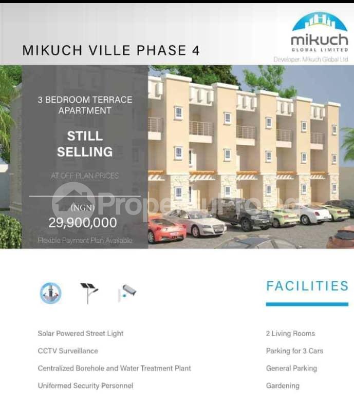 3 bedroom House for sale Mikuch Ville Phase 4 Gaduwa Abuja