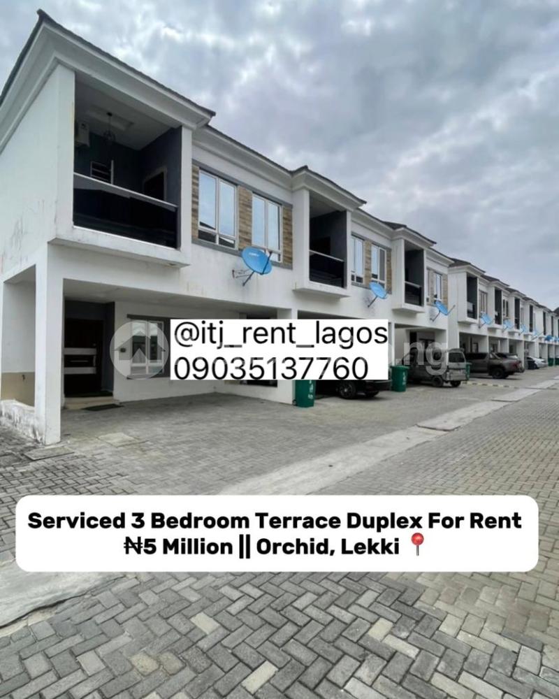 3 bedroom House for rent orchid Lekki Lagos