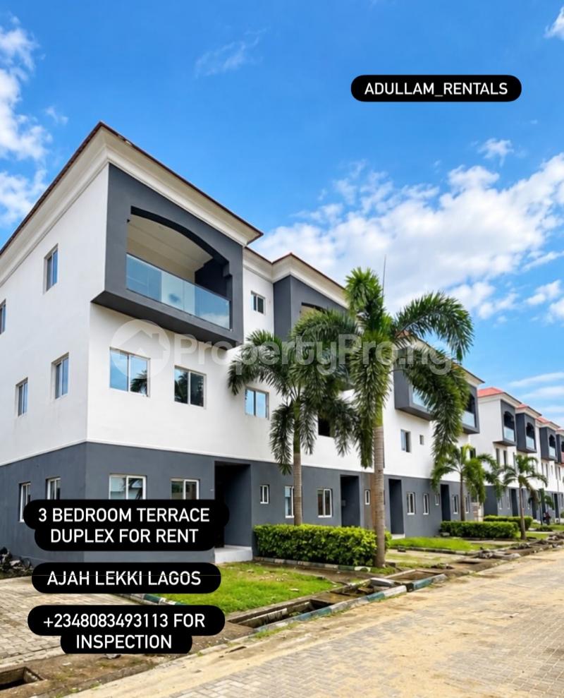 3 bedroom House for rent Off Lekki-Epe Expressway Ajah Lagos