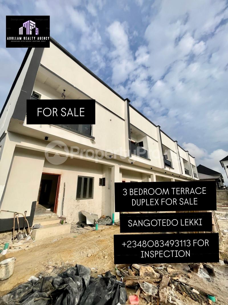 3 bedroom House for sale Sangotedo Ajah Lagos
