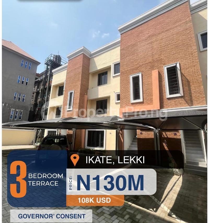 3 bedroom House for sale Ikate Elegushi Lekki Ikate Lekki Lagos