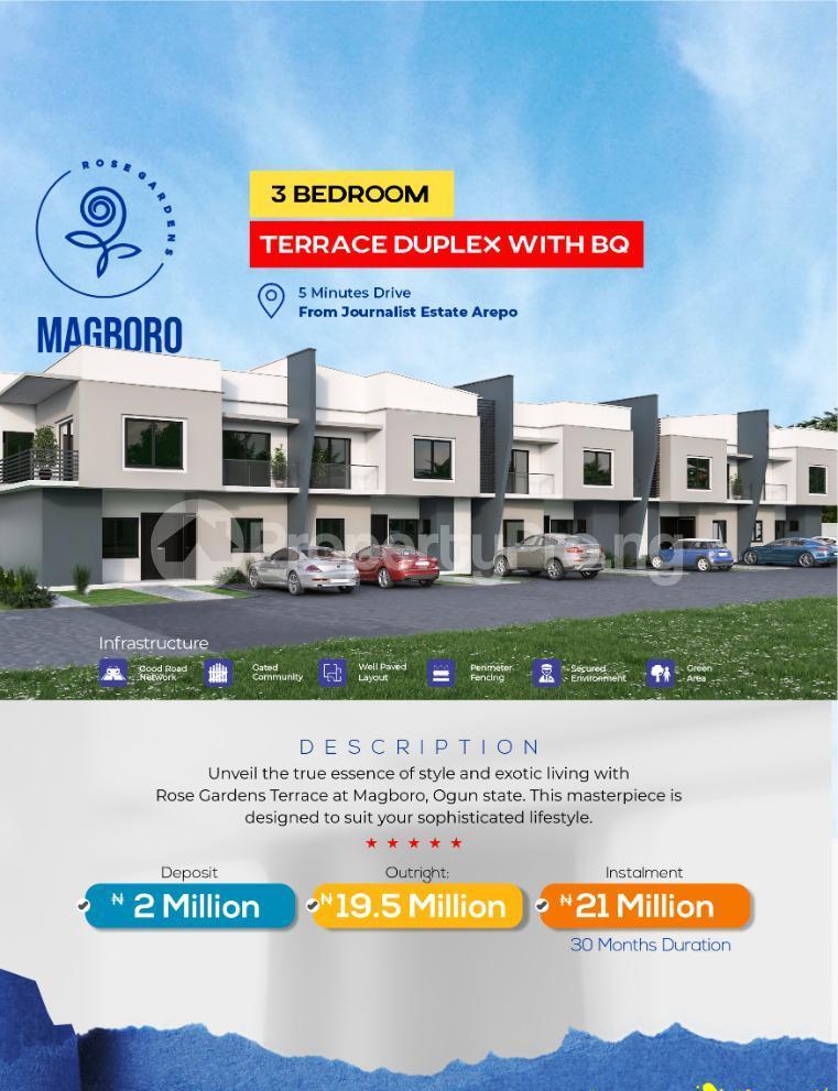 3 bedroom House for sale Magboro Obafemi Owode Ogun