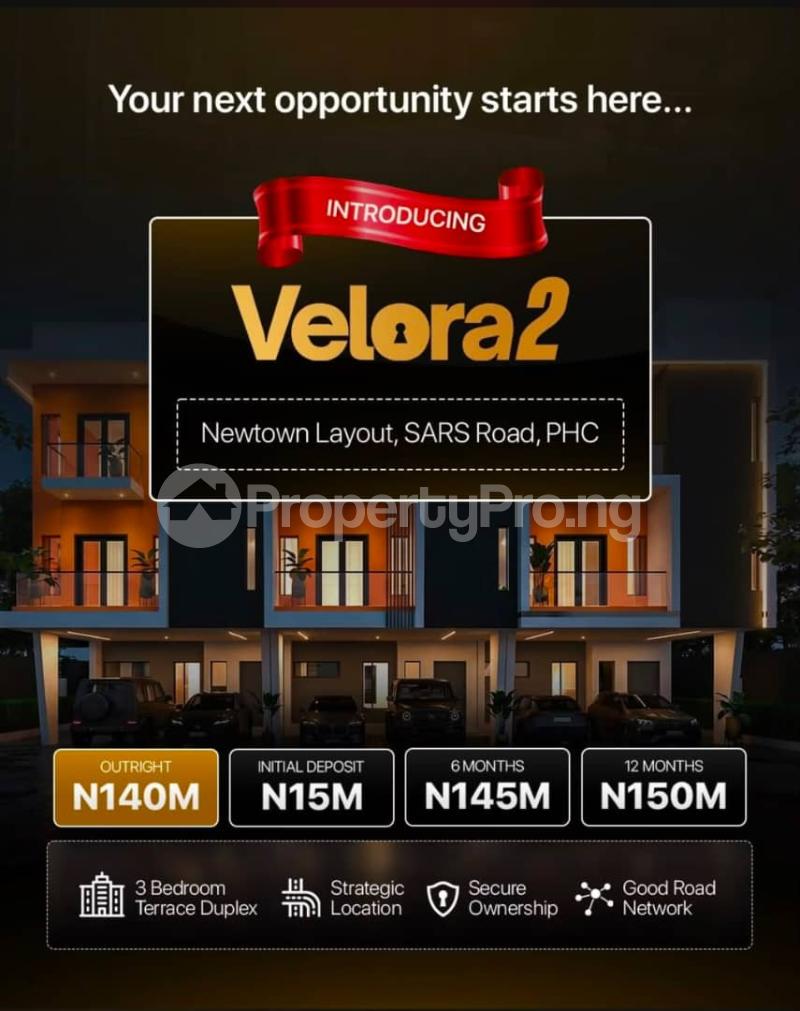 3 bedroom House for sale New Layout Port Harcourt Rivers
