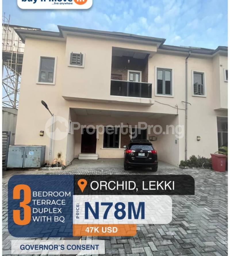3 bedroom House for sale orchid Lekki Lagos
