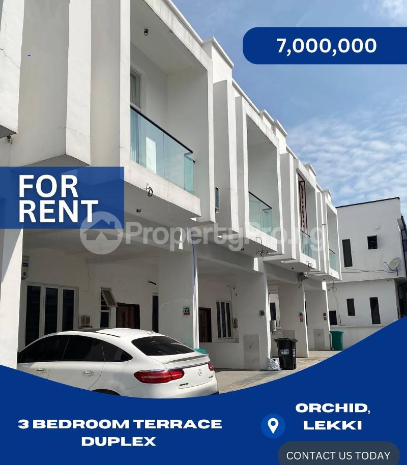 3 bedroom House for rent orchid Lekki Lagos