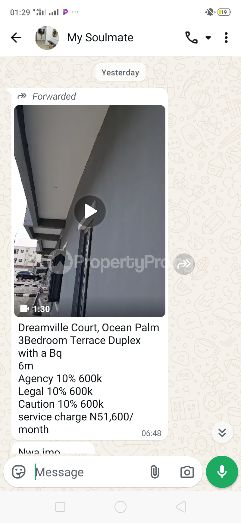 3 bedroom House for rent Dreamvill Court, Ocean Palm Sangotedo Ajah Lagos