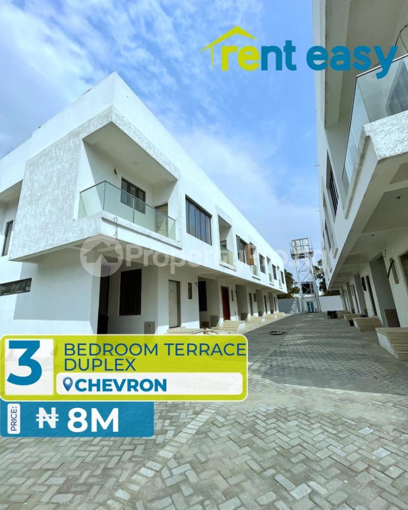 3 bedroom House for rent chevron Lekki Lagos