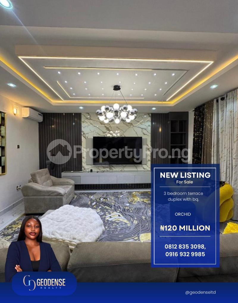 3 bedroom House for sale Orchid Lekki Lagos