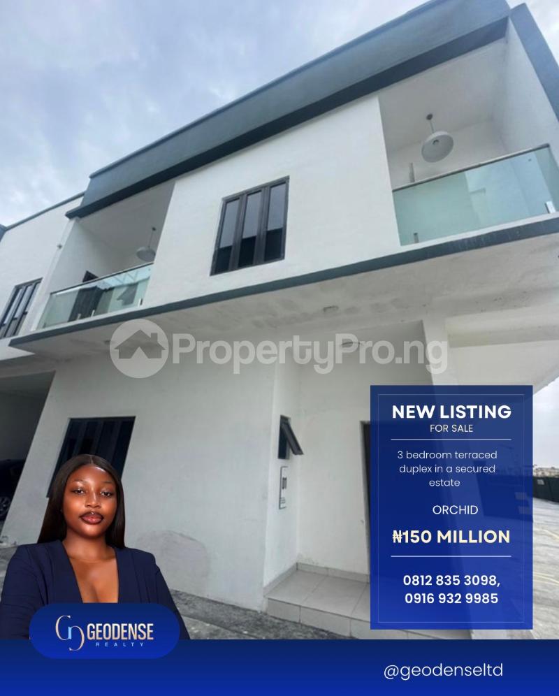 3 bedroom House for sale Orchid Lekki Lagos