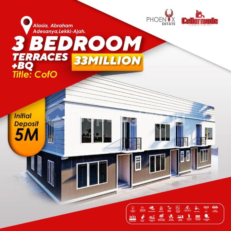3 bedroom House for sale Abraham adesanya estate Ajah Lagos