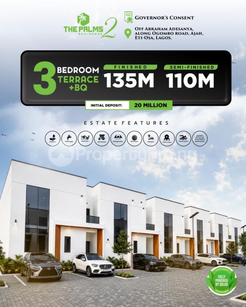 3 bedroom House for sale Ogombo | Gidi|ajah Abraham adesanya estate Ajah Lagos