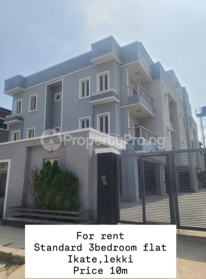 3 bedroom Flat / Apartment for rent Ikate Lekki Lagos