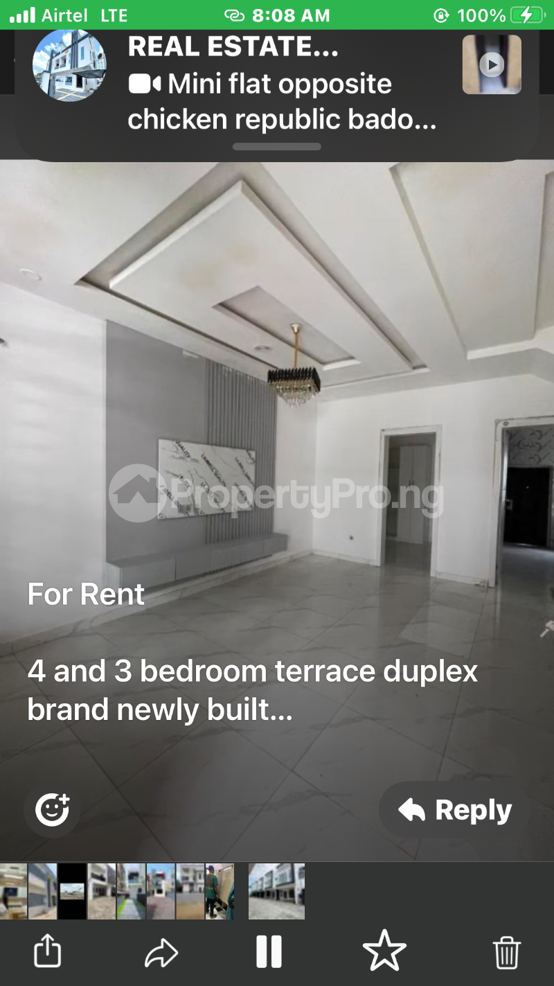4 bedroom Flat / Apartment for rent Ikota Bu Stop Ikota Lekki Lagos