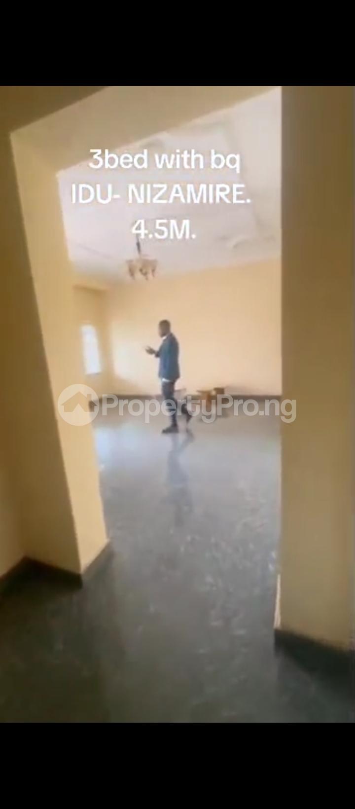 3 bedroom House for rent Idu Karmo Karmo Abuja