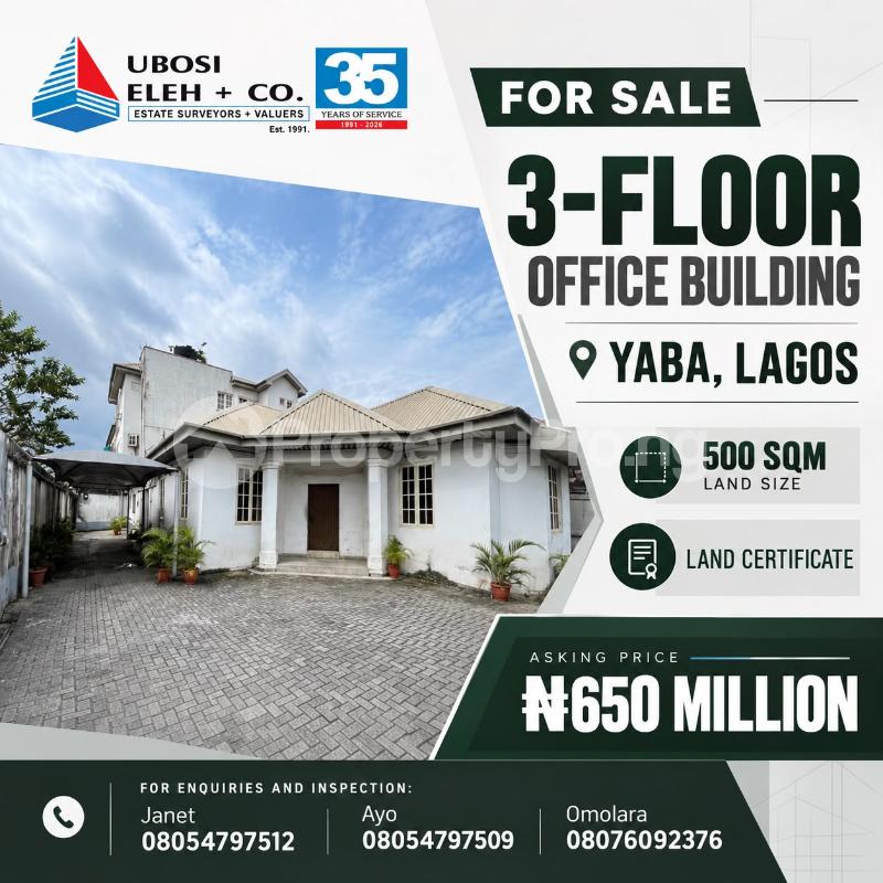 Commercial Property for sale Yaba Lagos - 0