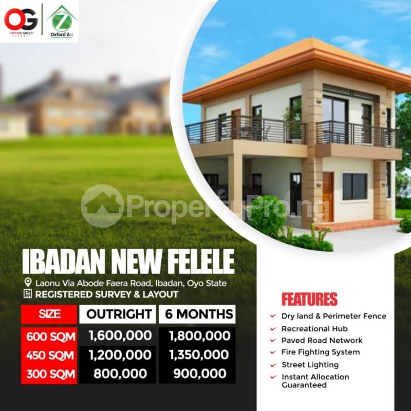 Land for sale Z Ibadan Oyo