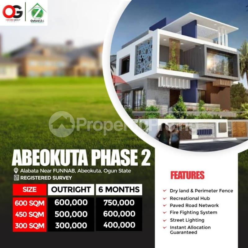 Land for sale Z Alabata Abeokuta Ogun - 0