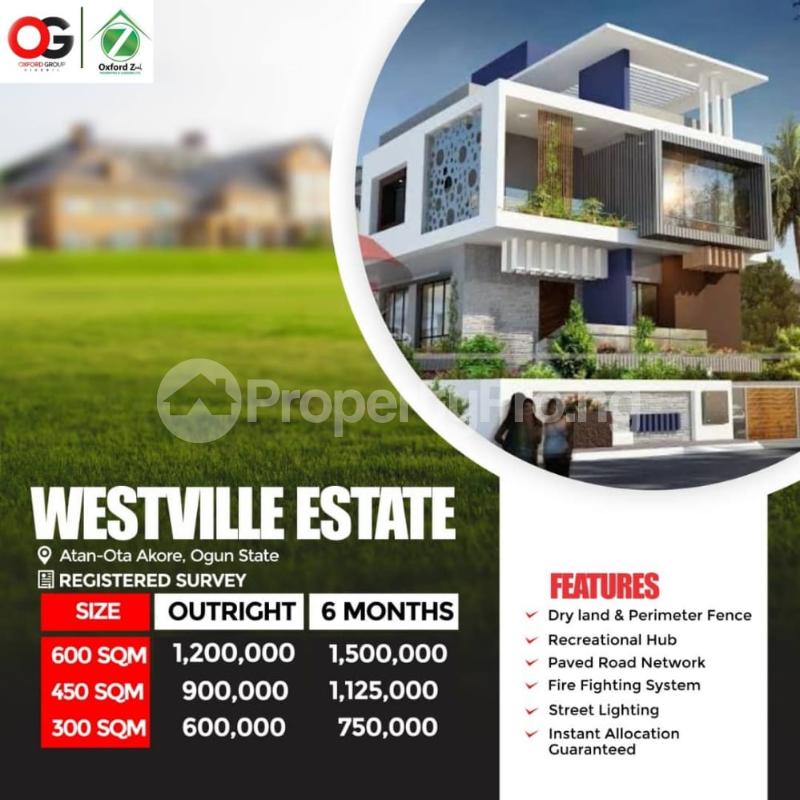 Land for sale Z Ado Odo/Ota Ogun