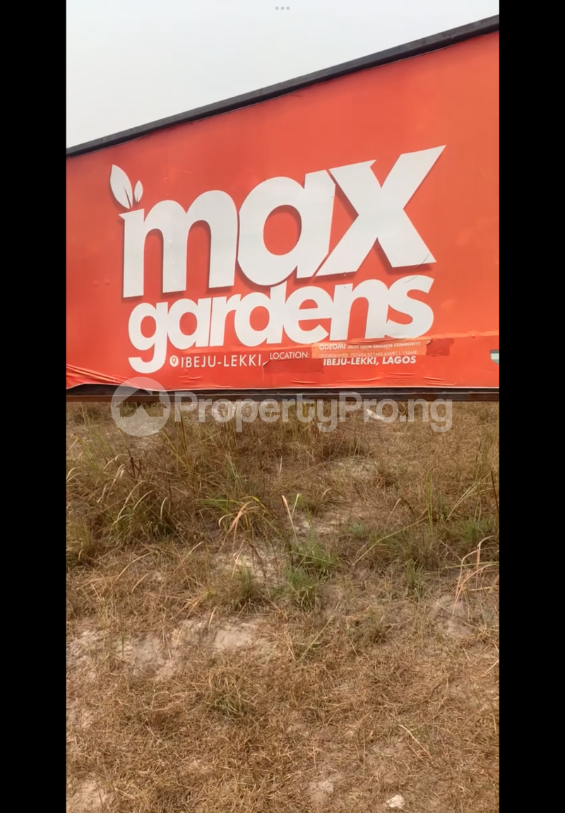 Land for sale Max Heights LaCampaigne Tropicana Ibeju-Lekki Lagos