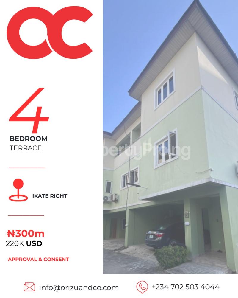 4 bedroom Flat / Apartment for sale Ikate Lekki Lagos