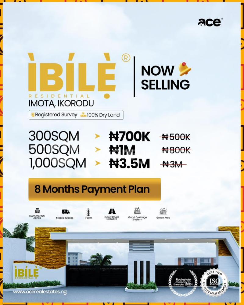 Land for sale Imota Ikorodu Lagos
