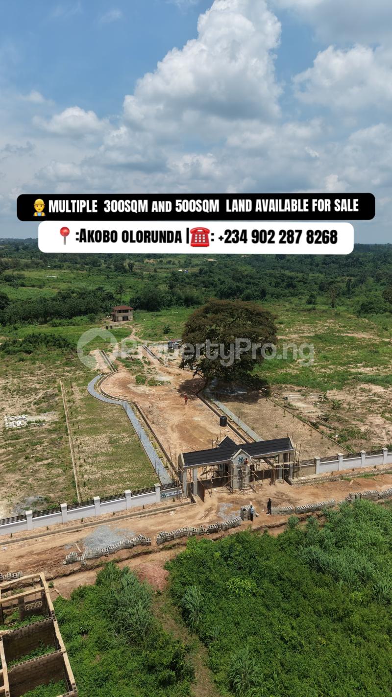 Land for sale Olorunda Akobo Ibadan Oyo