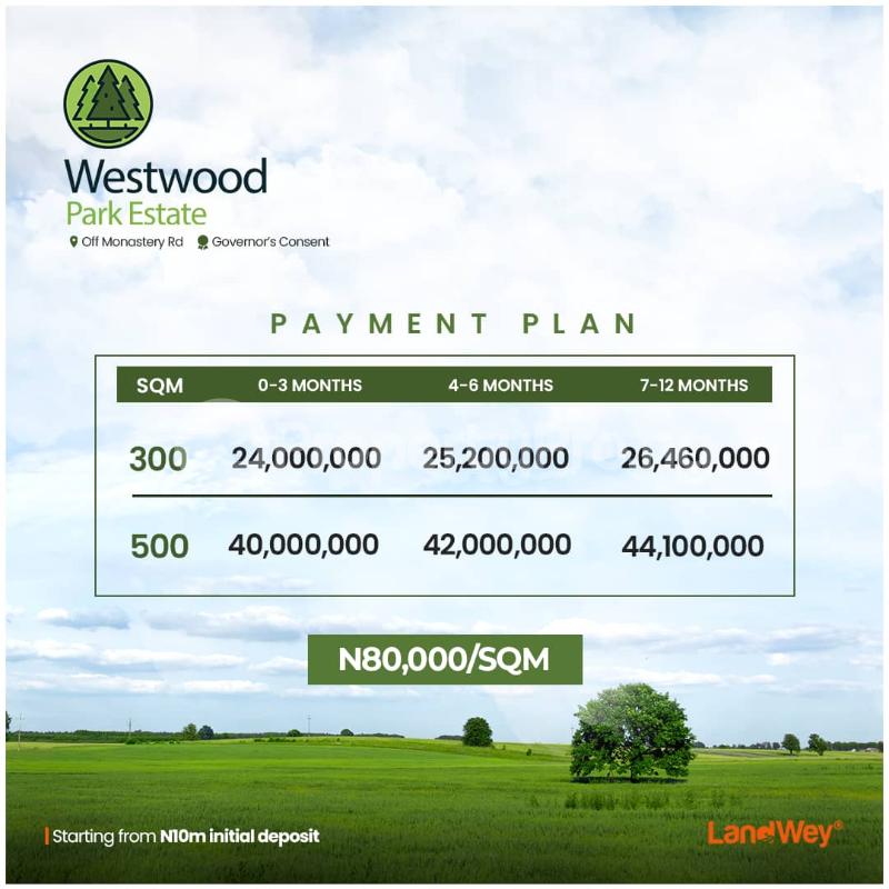 Land for sale Westwood Park Estate, Monastery road Sangotedo Lagos - 0