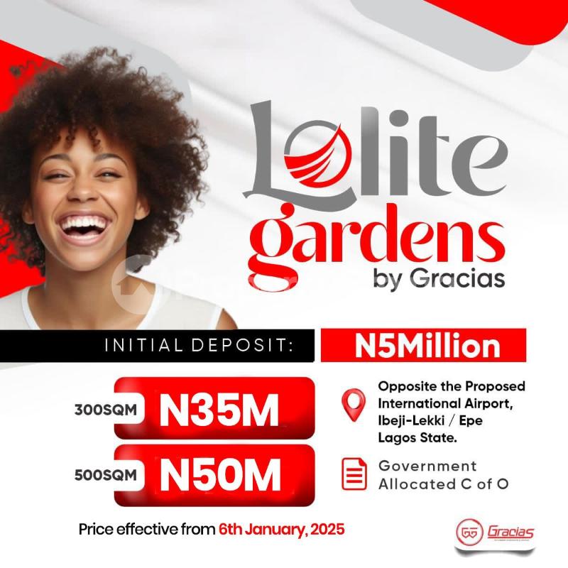 Land for sale Lolite Along Lekki Expressway Lekki Lagos - 0