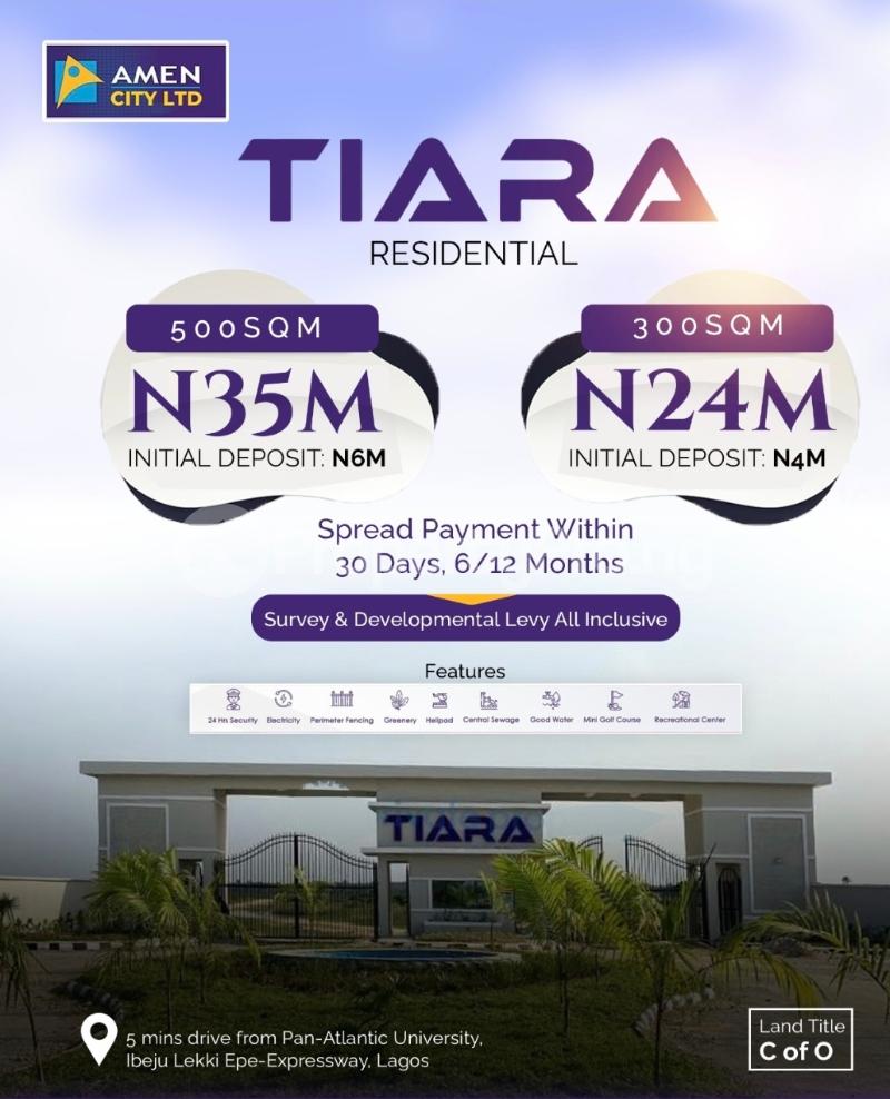Land for sale Tiara Estate Eleranigbe Ibeju-Lekki Lagos